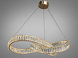 Кришталева світлодіодна люстра 536/800G, фото 3