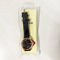 Стильные черные наручные часы женские. С блестящем ремешком. В чехле. FH-400 Модель 52627