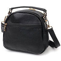 Стильная женская сумка Vintage 20688 Черная высокое качество