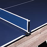 Стіл для більярду та настільного тенісу 3в1 inSPORTline Residento, 214 х 120 х 81 см - світле дерево, фото 8