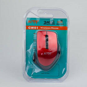 Миша безпровідна AITNT GW01 Red