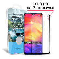 Стекло защитное MakeFuture для Xiaomi Redmi Note 7 Black Full Cover Full Glue (MGFCFG-XRN7) p