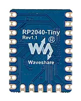 RP2040-Tiny - плата микроконтроллера RP2040 - разъем FPC для USB1.1 - Waveshare 24664