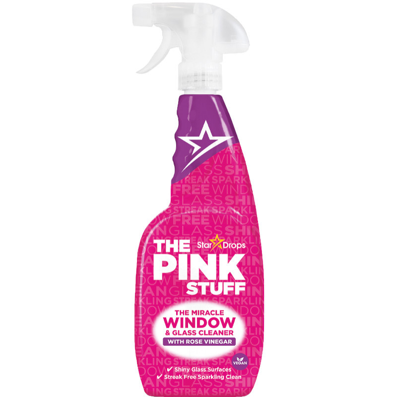 Засіб для миття скла та дзеркал Pink Stuff 5060033820759 750 мл артикул 4808349