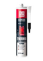 Герметик термостойкий силиконовый BeLife Thermo 600°С Чёрный 310 мл