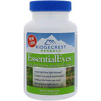 Комплекс для профилактики зрения RidgeCrest Herbals EssentialEyes 120 Veg Caps RCH197 OD, код: 7679325