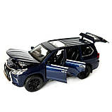 Машинка металева Lexus LX570 Лексус синій 1:32 звук світло інерція відкр двері багажник капот гумові колеса 15,5*6*7см (AP-1810), фото 4