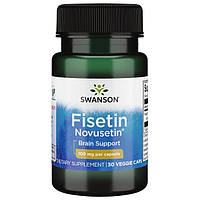 Комплекс для профилактики работы головного мозга Swanson Fisetin Novusetin 100 mg 30 Caps AT, код: 8124890