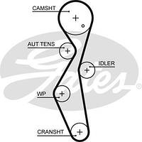 Комплект (ремень + ролики) FORD KUGA / FORD FOCUS / FORD C-MAX 2002-2020 г.