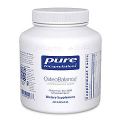 Кальцій проти остеопорозу Pure Encapsulations OsteoBalance 210 капсул