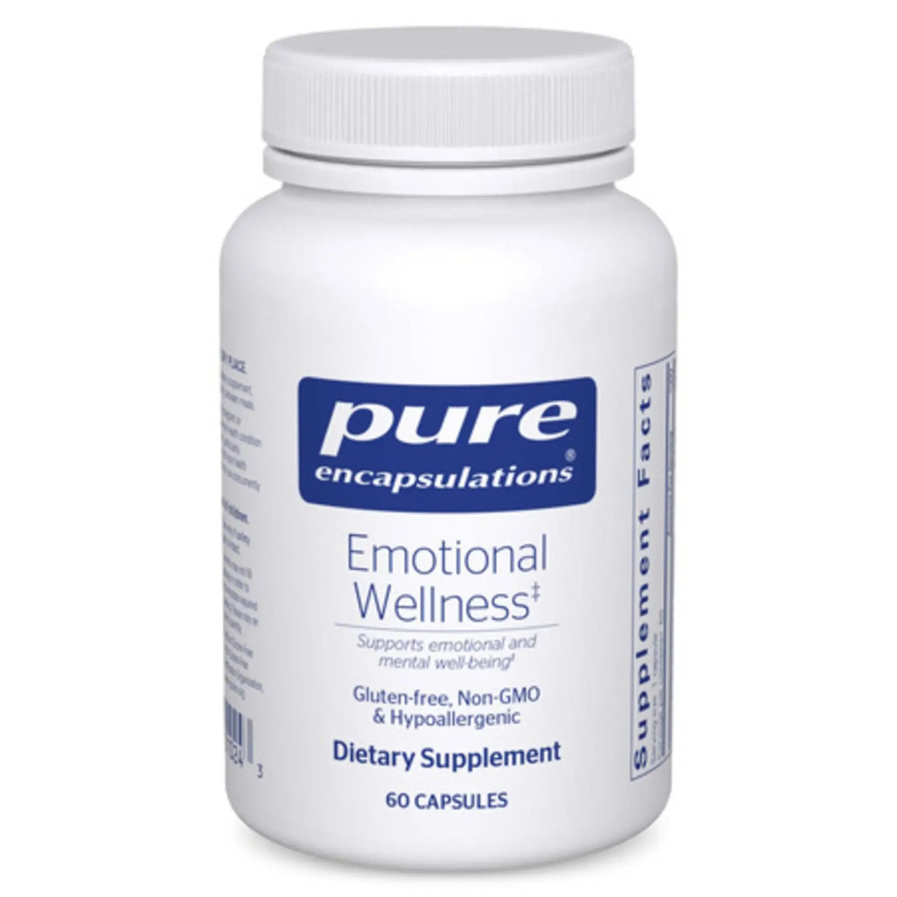 Вітаміни для емоційного здоров'я Pure Encapsulations Emotional Wellness 60 капсул, фото 1