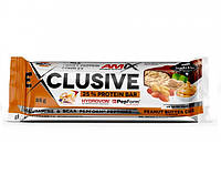 Протеиновый батончик Amix Nutrition Exclusive Protein Bar 85 g Peanut Butter Cake OS, код: 7916859