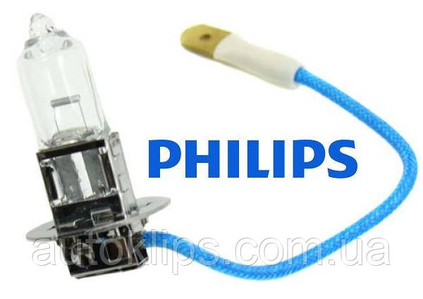 Лампа галогенна 12V H3 55 W + 30% PHILIPS