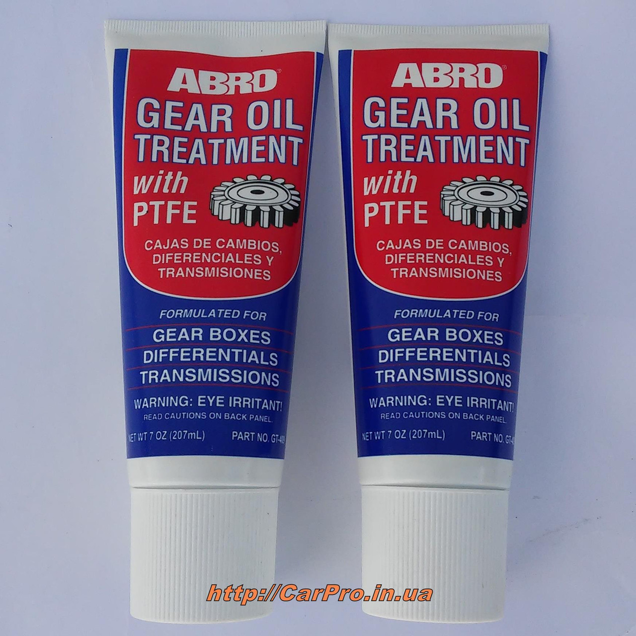 Abro GEAR OIL TREATMENT with PTFE Антифрикционная тефлоновая присадка в трансмиссионное масло. - фото 2 - id-p406195194