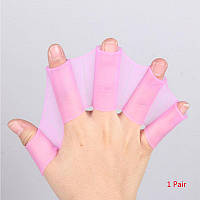 Ласты для рук для плавания - Розовый M + Подарок НожКредитка