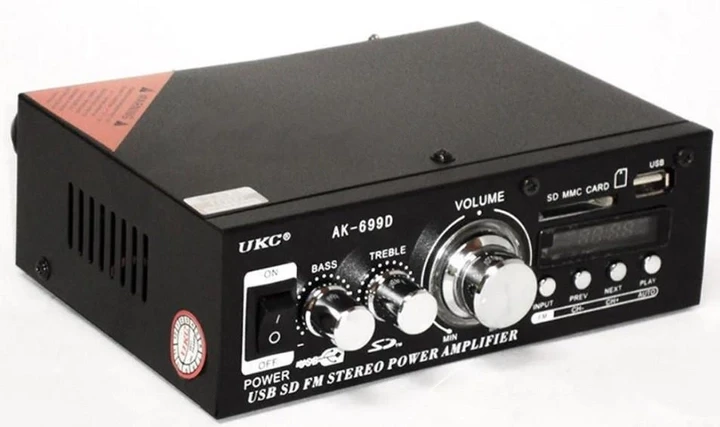 UKC AK-699BT - Усилитель звука c MP3 FM с воспроизведением по Bluetooth 40W + Подарок НожКредитка - фото 3 - id-p2190130548