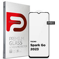 Стекло защитное Armorstandart Pro TECNO Spark Go 2023 (BF7) Black (ARM67166)