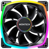 Популярний! Кулер до корпусу MONTECH RX140 PWM BLACK - Краща якість тільки на Nukleon.com.ua, фото 3