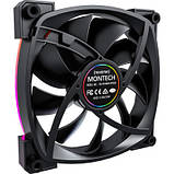 Популярний! Кулер до корпусу MONTECH RX140 PWM BLACK - Краща якість тільки на Nukleon.com.ua, фото 4
