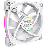Популярний! Кулер до корпусу MONTECH AX140 PWM WHITE - Краща якість тільки на Nukleon.com.ua, фото 4