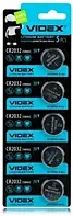 Батарейка VIDEX CR2032 5 шт + Подарок НожКредитка