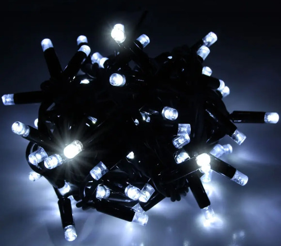 Світлодіодна гірлянда вулична (3m-2 white), фото 1