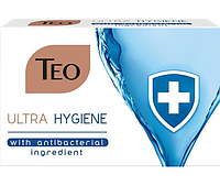 Мыло туалетное TEO Milk Rich Ultra Hygiene 90г - мягкое очищение и увлажнение, поддерживает гигиену