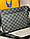 Сумка месенджер Louis Vuitton District PM Damier Graphite з лого в кутку s067 сірий, фото 3