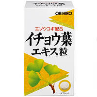 Гинкго Билоба Orihiro Ginkgo Biloba Extract 60g 240 Tabs FV, код: 7948450