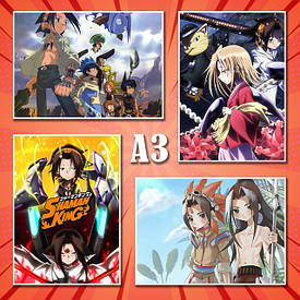Плакати А3 Shaman King / Король Шаман