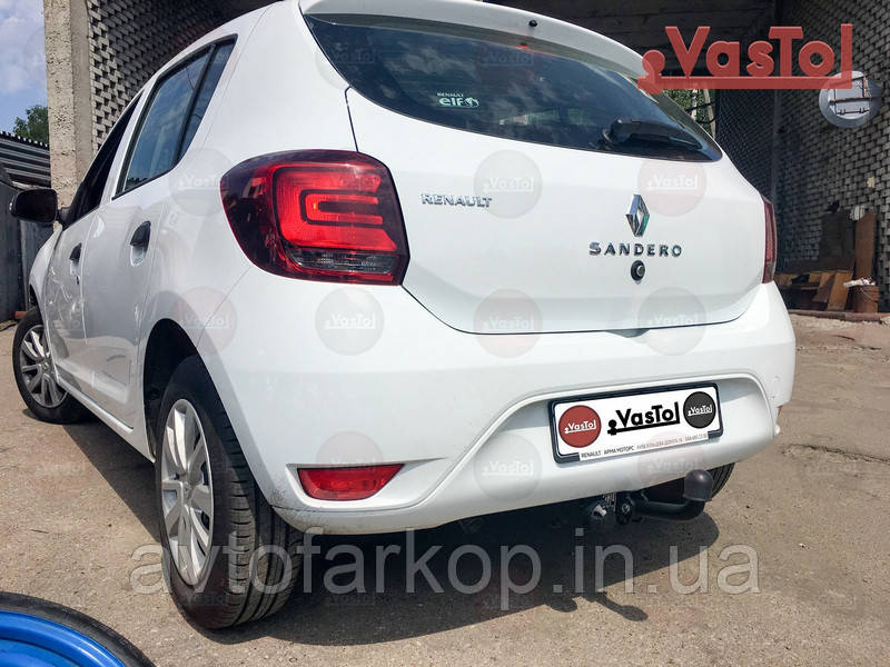 Фаркоп Dacia Sandero Stepway (2009-2012)(Фаркоп Дачія Сандеро Степвей)VasTol, фото 1