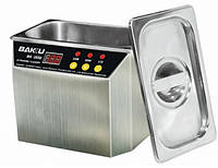 Ультразвукова ванна BAKKU BK3550 Два режиму роботи (30W і 50W), металевий корпус, металева кришка