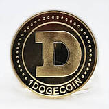 Монета сувенірна Eurs Dogecoin DOGE Золотий колір (DOGE-G) SC, код: 8150796, фото 2