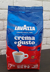 Кава Lavazza Crema e Gusto Classico зернова 1 кг