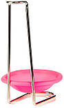Підставка для ополоника із силіконовим блюдцем pink Fissman DP37527 SC, код: 7425609, фото 3