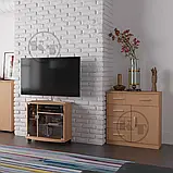 Тумба ТВ Амбасадор NEW (Компаніт) 700х430х652мм, фото 10