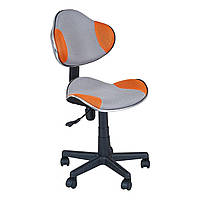 Дитяче комп'ютерне крісло FunDesk LST3 Orange-Grey SC, код: 8080409
