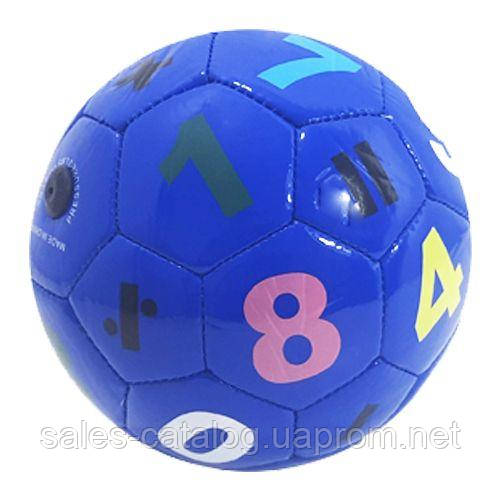 М'яч футбольний 2 Цифри синій MIC (2026) SC, код: 8408168