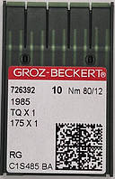 Иглы Groz-Beckert TQ*1 №80