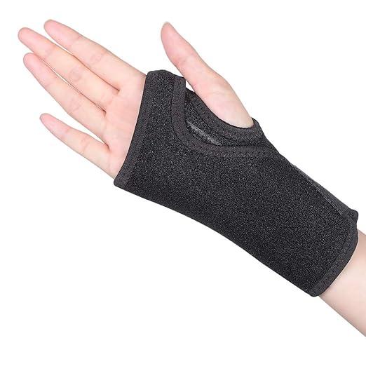 Опорна шина для зап’ястя Yosoo Health Gear, зі знімним стабілізатором шини. Дихаюча опора, полегшення болі, права рука