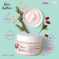 Питательный крем для лица с органическим овсом и ягодами годжи Love Nature Oriflame!