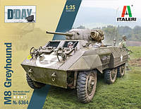 Пластикова модель 1/35 ITALERI 6364 американський колісний танк M8 Greyhound