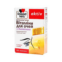 Комплекс для профилактики зрения Doppelherz Aktiv Eye vitamins with Lutein 30 Caps DOP-52584 UM, код: 7670352