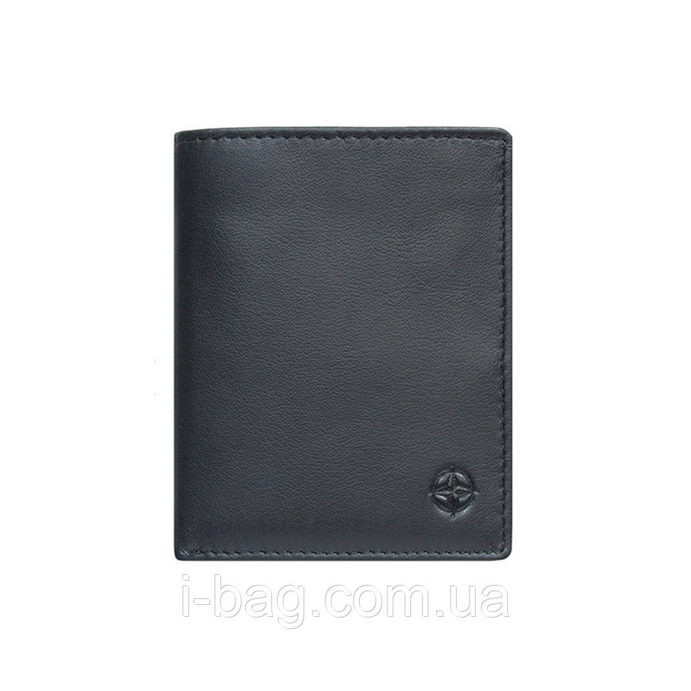 Шкіряне портмоне Cortina 5088 nero чорний