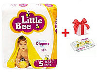 Подгузники Little Bee размер 5 (11-15 кг), 32 шт