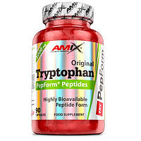 Триптофан для спорта Amix Nutrition Tryptophan PepForm Peptides 500 mg 90 Caps PR, код: 7911168