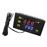 Термореле W3230 термостат, терморегулятор, -50~110С, 220В, 10А, 1500 Вт, фото 2