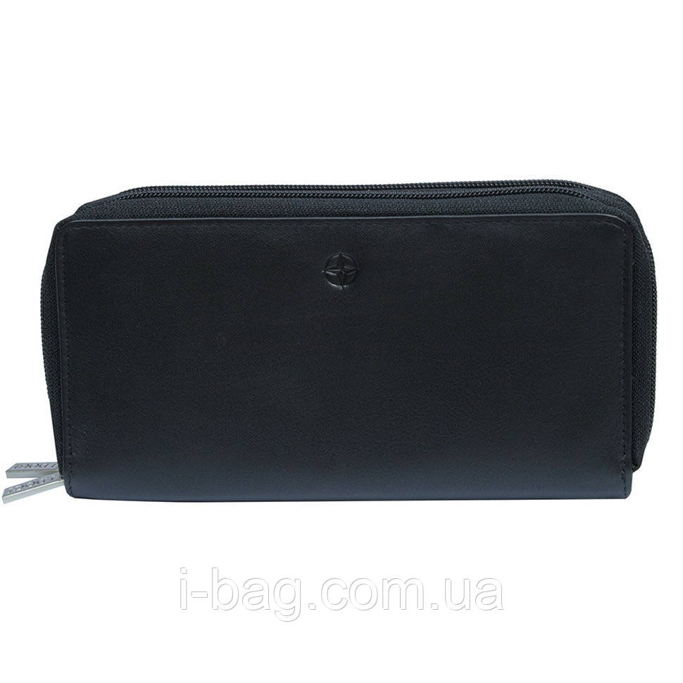 Шкіряне портмоне Cortina 5061 nero чорний