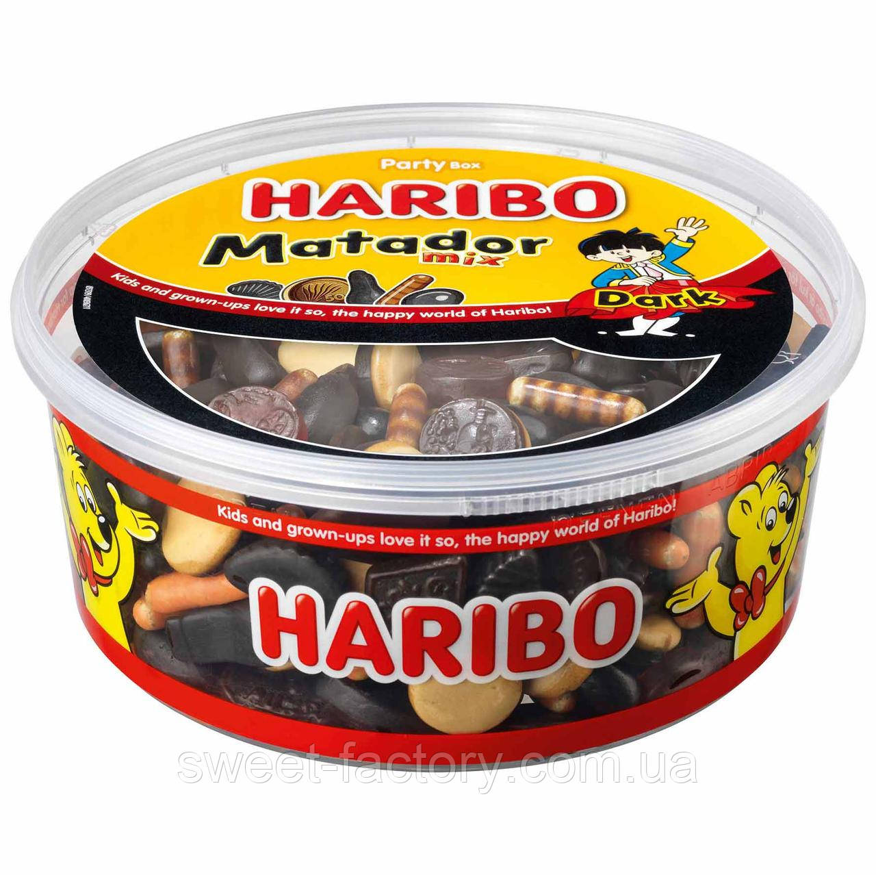 Лакриця Haribo Matador Dark Mix Lakritz 900g