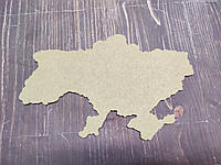 Заготовка для росписи,декупажа,"карта Украина"МДФ 6-8 мм